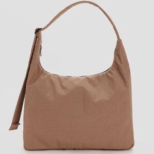 NWOT BAGGU Nylon Shoulder Bag in Cocoa